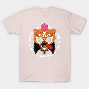 punk rock kitty T-Shirt